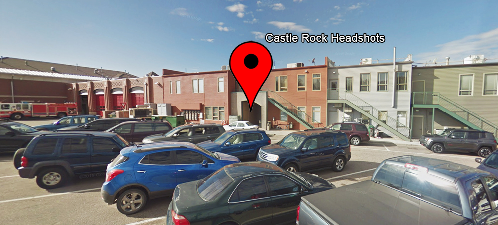 Castle Rock Headshots parking lot view point